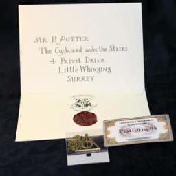 Harried Magic School The Marauder's Map of Wizarding World Potter Cosplay Ticket Admission Letter Of Hogwartst School Toy Gift