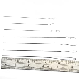 1pc Oar Twist Pearl Needle Special Needle For Pearl Piercing Beaded 0.15-0.7mm String Needle Extra Fine Perforation Needle