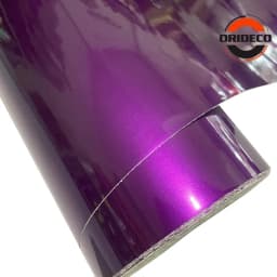 Purple Candy Car Vinyl Wrap Film Ultra Glossy Metallic Car Wrapping Foil Vehicle Sticker Bike Computer Laptop Skin Phone Cover