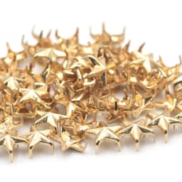 100Pcs Star Punk Nailhead Rivets Spikes Leathercraft Shoes Bags Decoration Clothing Handbag Craft DIY Decor Accessories
