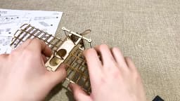 1:72 DIY Wooden Breriot Aircraft Puzzles Drawing Toys for Adult Teens Building Blocks Construction Model Set 3D Retro Plane Gift