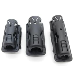 Baton Holster Spray Pouch Holder Flashlight Pouch Quick Release Police Self Defense Case 360 Degree Rotation Belt Clip