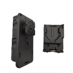 Baton Holster Spray Pouch Holder Flashlight Pouch Quick Release Police Self Defense Case 360 Degree Rotation Belt Clip