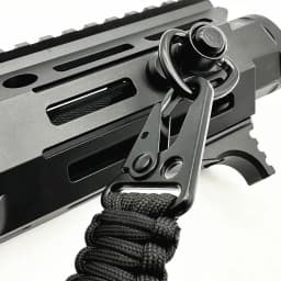 2PCS Rifle Push Button QD Release Sling Swivel Mount Ring with a Sling Swivel Mount Rifle Hunting Accessories