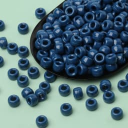 100pcs Blue Color 6x9mm Pony Beads Acrylic Loose Beads Diy Craft Jewelry Bracelets Making Hair Supplies