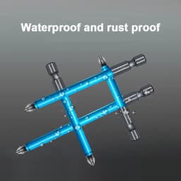 Non-slip Wear-resistant Screwdriver Set Strong Magnetic High Hardness Super Long Cross Electric Batch Electric Drill