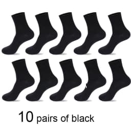 5/10 Pairs High Quality Men‘s Socks Cotton Casual Business Middle Black Breathable Male Crew Socks Dress Gifts Socks Size 38-44