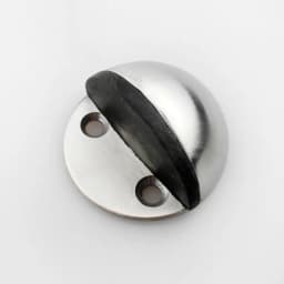 Door Stops Stainless Steel Rubber Magnetic Door Stopper Non Punching Sticker Hidden Door Holders Floor Mounted Nail-free