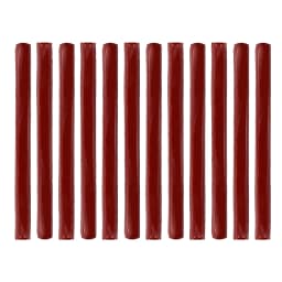 Premium Red Sealing Wax Sticks, 12Pcs/Box 450g, Jewelry Micro-Setting Fixing Wax for Goldsmith, Stone Setting, Engraving, Craft