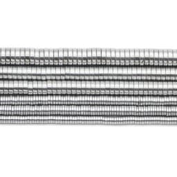 Coin Shape Natural Stone Silver Color Hematite 3/4/6/8MM Flat Round Spacer Loose Beads For Jewelry Making DIY Bracelet Findings