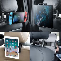 Car Holder For 4.7-13 in Tablet & Phone Holder Back Seat Headrest Mounting Holder Accessories iPad Pro 12.9''