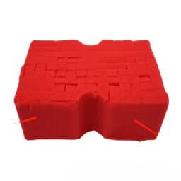 Large Size Car Washing Sponge Block Cross Cut Soft Grid Foam Sponges Strong Water Absorption Home Car Wash Tool Cleaning Brushe