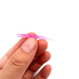DUODUOYU 10PCS /LOT Small Soft Fishing Lure 0.4g/40mm Wobbler Artificial Needle Tail Silicone Lure Worm Bait Fishing Tackle