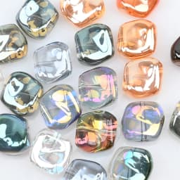 12mm 20pcs Austria Crystal Beads Irregular Smooth Glass beads Beads for Jewelry Bracelet Making DIY Crafts Gifts