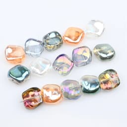 12mm 20pcs Austria Crystal Beads Irregular Smooth Glass beads Beads for Jewelry Bracelet Making DIY Crafts Gifts