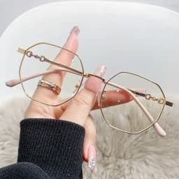 Luxury Anti-blue Light Myopia Glasses Trendy Women's Minus Diopter Eyewear Fashion Near Sighted Glasses Prescription Eyeglasses