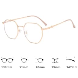 Luxury Anti-blue Light Myopia Glasses Trendy Women's Minus Diopter Eyewear Fashion Near Sighted Glasses Prescription Eyeglasses