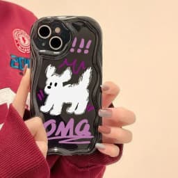 Curly Cat Fundas for Samsung S24 Ultra S23 Plus FE Galaxy A55 A54 A35 A53 A31 A03 A34 A53 A52 A32 A14 A15 A25 A24 A23 A04 Case
