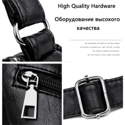 Multiple pockets Soft Leather Hand Bags For Women Luxury Handbags Women Bags Designer Shoulder Crossbody Bags