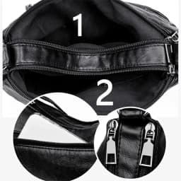 Multiple pockets Soft Leather Hand Bags For Women Luxury Handbags Women Bags Designer Shoulder Crossbody Bags
