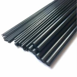 10pcs~1pcs Round Carbon Fiber Bar Rod Tool For RC Airplane Matte Pole OD:1-18mm Length: 100~500mm