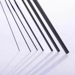 10pcs~1pcs Round Carbon Fiber Bar Rod Tool For RC Airplane Matte Pole OD:1-18mm Length: 100~500mm