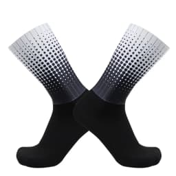New Style Polka Dot Summer Sports Cycling Socks Non-slip Silicone Pro Outdoor Racing Bike Socks Calcetines Ciclismo