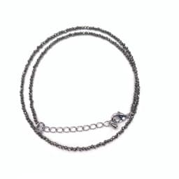 Natural Stone Lapis Lazuli Olivine Tourmaline 2mm Round Section Mini Necklaces Bracelet Are Suitable for Men and Women Gifts