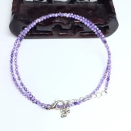 Natural Stone Lapis Lazuli Olivine Tourmaline 2mm Round Section Mini Necklaces Bracelet Are Suitable for Men and Women Gifts