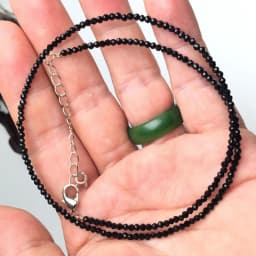 Natural Stone Lapis Lazuli Olivine Tourmaline 2mm Round Section Mini Necklaces Bracelet Are Suitable for Men and Women Gifts