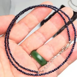 Natural Stone Lapis Lazuli Olivine Tourmaline 2mm Round Section Mini Necklaces Bracelet Are Suitable for Men and Women Gifts