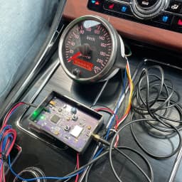 12V/24V Universal 85mm Speedometer 220km/h Speed Gauge Meter With White/Amber Backlight With LCD For Car Truck Boat Motor IP67