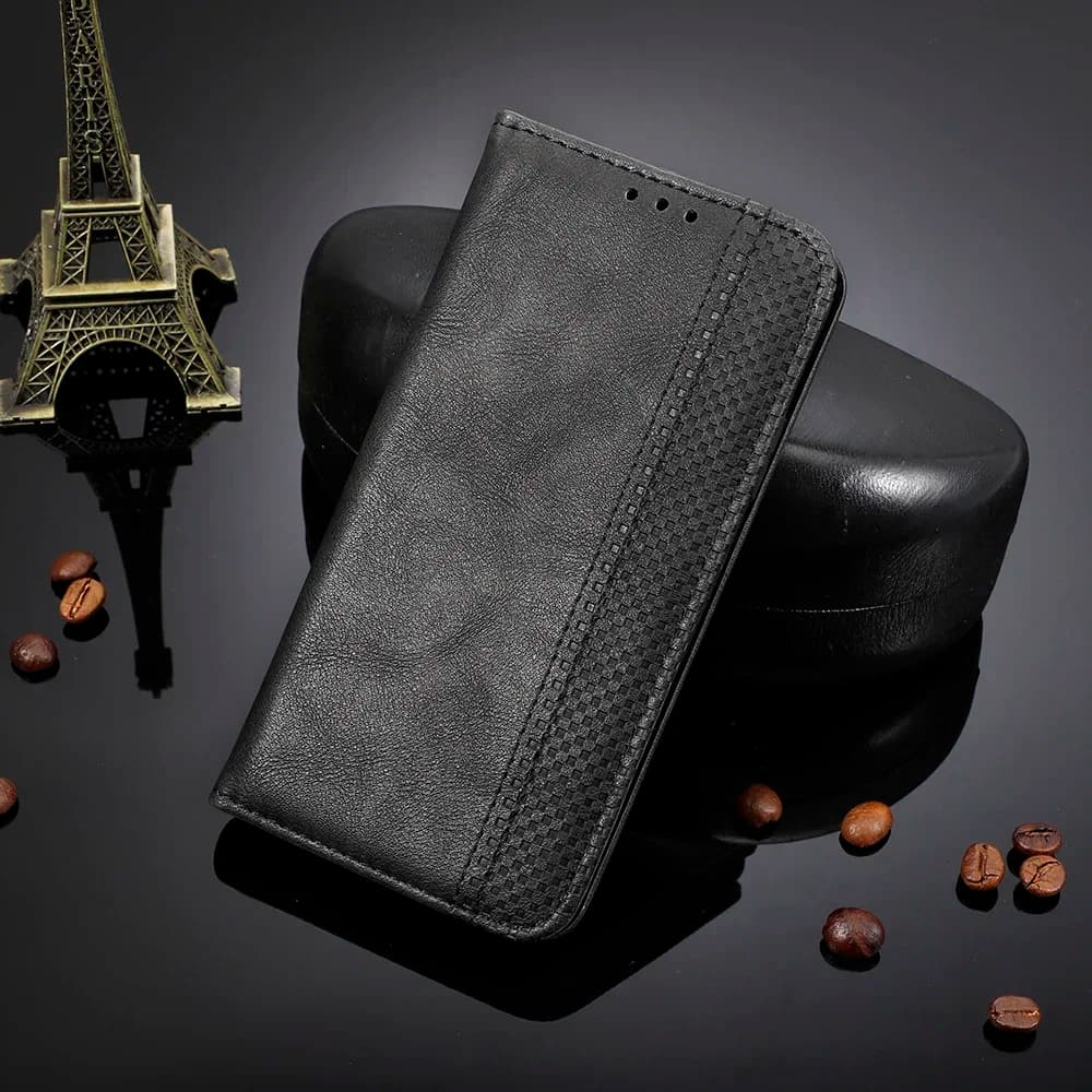 Leather Case For Poco X8 M8 F9 F8 F7 Ultra X7 F6 X6 F5 F3 X5 X3 F4 X4 GT M4 M3 M6 M7 Pro Max M5S C65 C75 Flip Book Case Cover