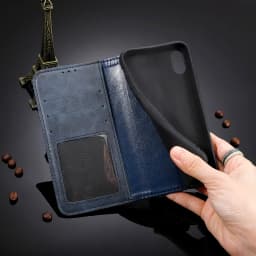 Leather Case For Poco X8 M8 F9 F8 F7 Ultra X7 F6 X6 F5 F3 X5 X3 F4 X4 GT M4 M3 M6 M7 Pro Max M5S C65 C75 Flip Book Case Cover