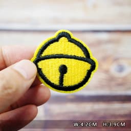 Dinosaur Eye Cat Heart Shoes Patches Embroidery For T-Shirt Iron On Appliques Clothes Jeans Stickers Badges Lightning Hand Beer