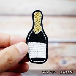 Dinosaur Eye Cat Heart Shoes Patches Embroidery For T-Shirt Iron On Appliques Clothes Jeans Stickers Badges Lightning Hand Beer