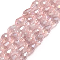 8x12mm Multicolor Faceted Water Drop Austria Crystal Glass Beads Briolette Teardrop Loose Beads for Jewelry Making Diy Bracelets