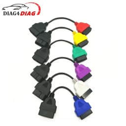 1pcs/lot for MultiECUScan / FiatECUScan Durable OBD2 Interface Car Diagnostic Cables for Jeep for Chrysler for FIAT for LANCIA