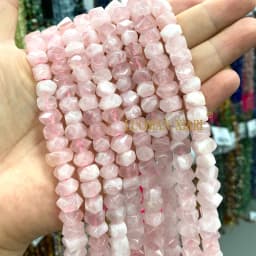 Wholesale 100% Natural Amethysts Lemon Citrines Prehnite Mix Wheel Faceted Stone Beads For Jewelry Making DIY Bracelet 6-11MM