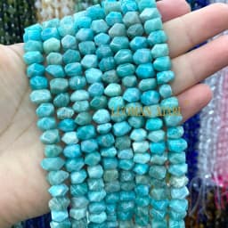 Wholesale 100% Natural Amethysts Lemon Citrines Prehnite Mix Wheel Faceted Stone Beads For Jewelry Making DIY Bracelet 6-11MM