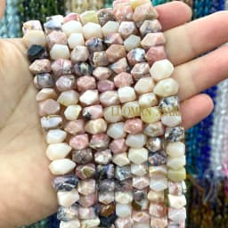 Wholesale 100% Natural Amethysts Lemon Citrines Prehnite Mix Wheel Faceted Stone Beads For Jewelry Making DIY Bracelet 6-11MM