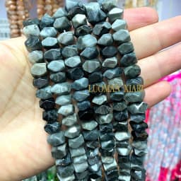 Wholesale 100% Natural Amethysts Lemon Citrines Prehnite Mix Wheel Faceted Stone Beads For Jewelry Making DIY Bracelet 6-11MM