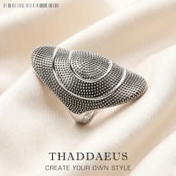 Large Statement Ring Kathmandu,Fine Jewerly For Women Men Autumn Brand New Gift In 925 Sterling Silver
