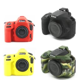 Soft Silicone DSLR Camera Case bag Cover for Nikon Z7 Z6 Z5 D780 D750 D850 D3300 D3400 D3500 D5300 D5500 D5600 D7100 D7200 D7500