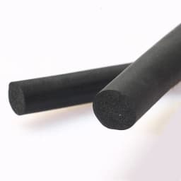 5M EPDM Rubber Foam Sealing strip Round shape solid Sponge tape high density O type Soundproof Weatherstrip Hardware Accessories