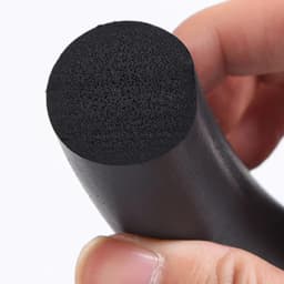 5M EPDM Rubber Foam Sealing strip Round shape solid Sponge tape high density O type Soundproof Weatherstrip Hardware Accessories