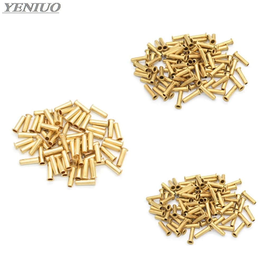 10pc Brass tubing bushing 4 6 8 10 12mm nylon tubing oil core/tubing oil core Oil pipe fittings Compression Sleeve Fitting