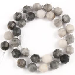 Natural Faceted Dark Blue Sapphire Stone Beads Olive Shape Loose Spacer Beads For DIY Jewelry Making Bracelet Accessories 15''