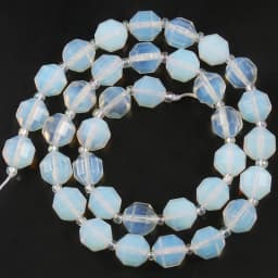Natural Faceted Dark Blue Sapphire Stone Beads Olive Shape Loose Spacer Beads For DIY Jewelry Making Bracelet Accessories 15''