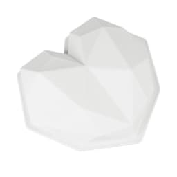 Big Diamond Heart Silicone Mold Big Love Heart Cake Fondant DIY Mould Cakes Mousse Chocolate Decorating Tools Soap Molds